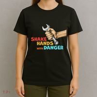 Shake Hands With Danger Retro Apparel T-Shirt thumb 4
