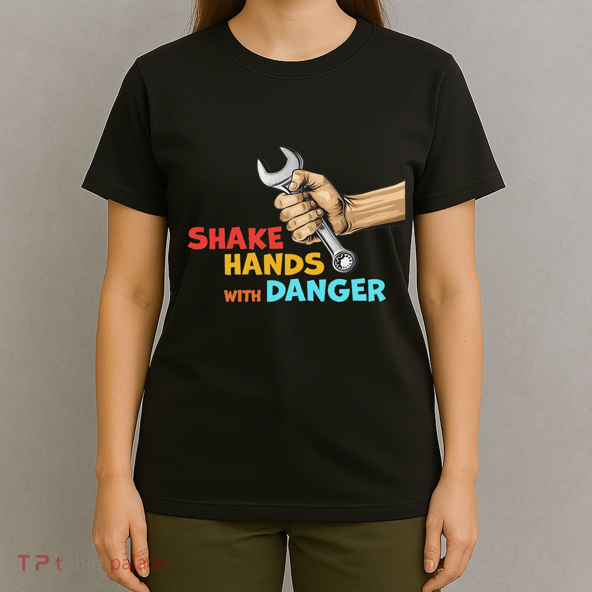 Shake Hands With Danger Retro Apparel T-Shirt