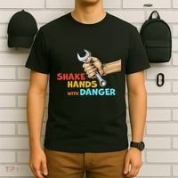 Shake Hands With Danger Retro Apparel T-Shirt thumb 6