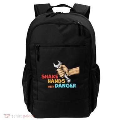 Shake Hands With Danger Retro Apparel Backpack