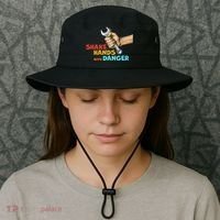 Shake Hands With Danger Retro Apparel Bucket Hat thumb 3