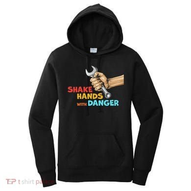 Shake Hands With Danger Retro Apparel Women's Hoodie