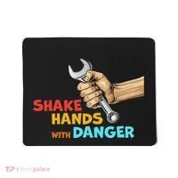 Shake Hands With Danger Retro Apparel Mousepad thumb 0