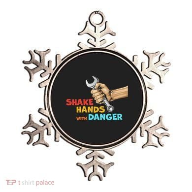 Shake Hands With Danger Retro Apparel Ornament
