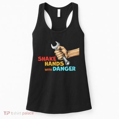 Shake Hands With Danger Retro Apparel Women's Tank Top