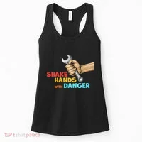 Shake Hands With Danger Retro Apparel Women's Tank Top thumb 0