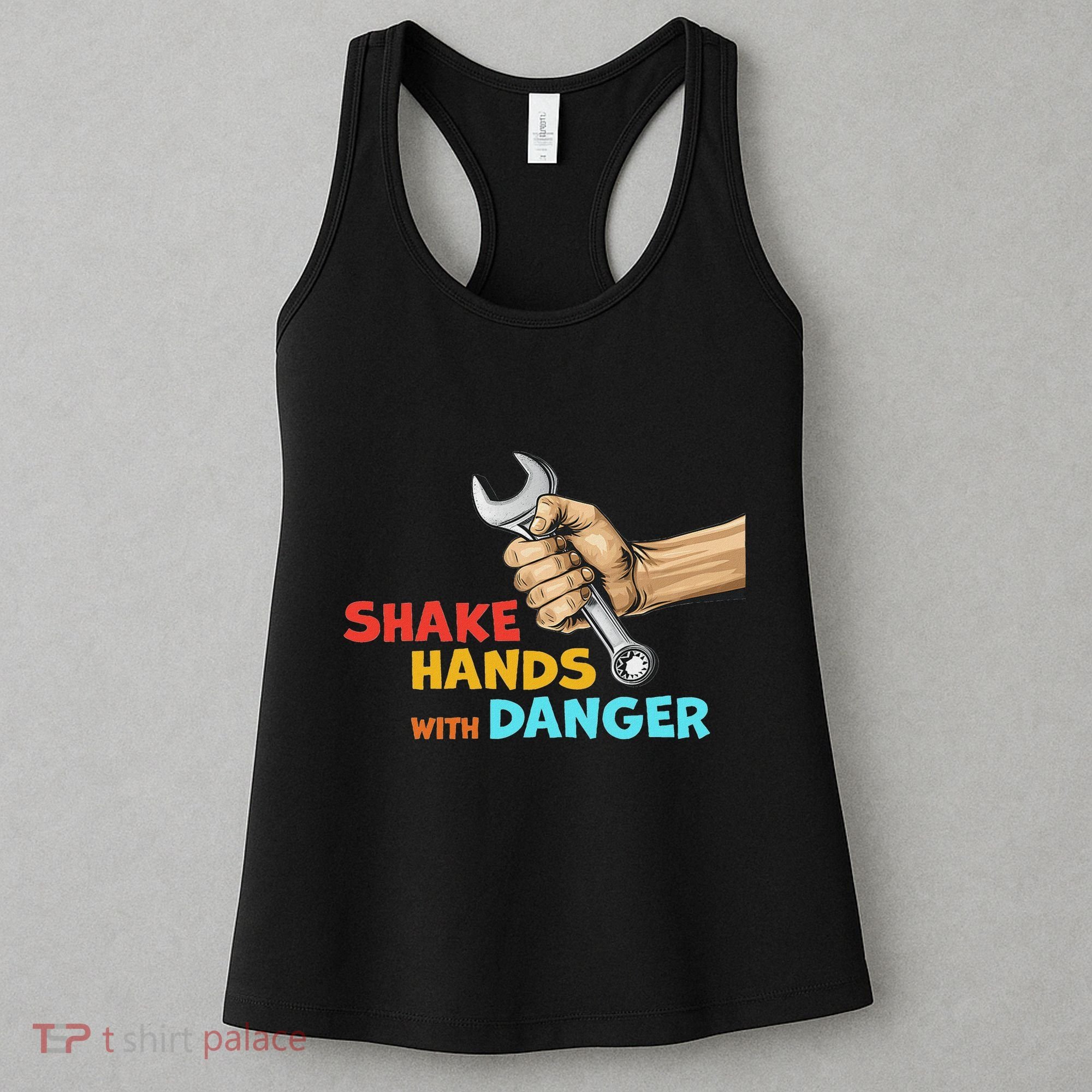 Shake Hands With Danger Retro Apparel Women's Tank Top