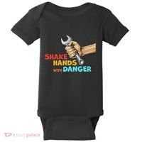 Shake Hands With Danger Retro Apparel Baby Bodysuit thumb 0