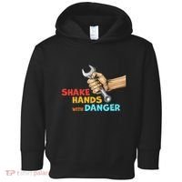 Shake Hands With Danger Retro Apparel Toddler Hoodie thumb 0