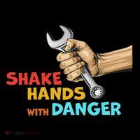 Shake Hands With Danger Retro Apparel Toddler Hoodie thumb 2