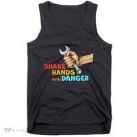 Shake Hands With Danger Retro Apparel Tank Top thumb 0