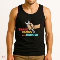 Shake Hands With Danger Retro Apparel Tank Top thumb 3