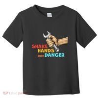 Shake Hands With Danger Retro Apparel Toddler T-Shirt thumb 0