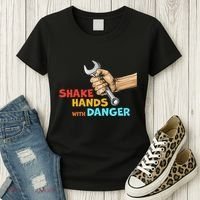 Shake Hands With Danger Retro Apparel Women's T-Shirt thumb 3