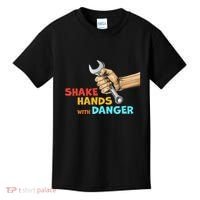 Shake Hands With Danger Retro Apparel Kids T-Shirt thumb 0