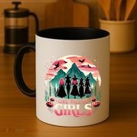 Spooky Halloween Witch Will Be Funny Witchy Vibes Gift Coffee Mug thumb 4