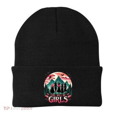 Spooky Halloween Witch Will Be Funny Witchy Vibes Gift Beanie