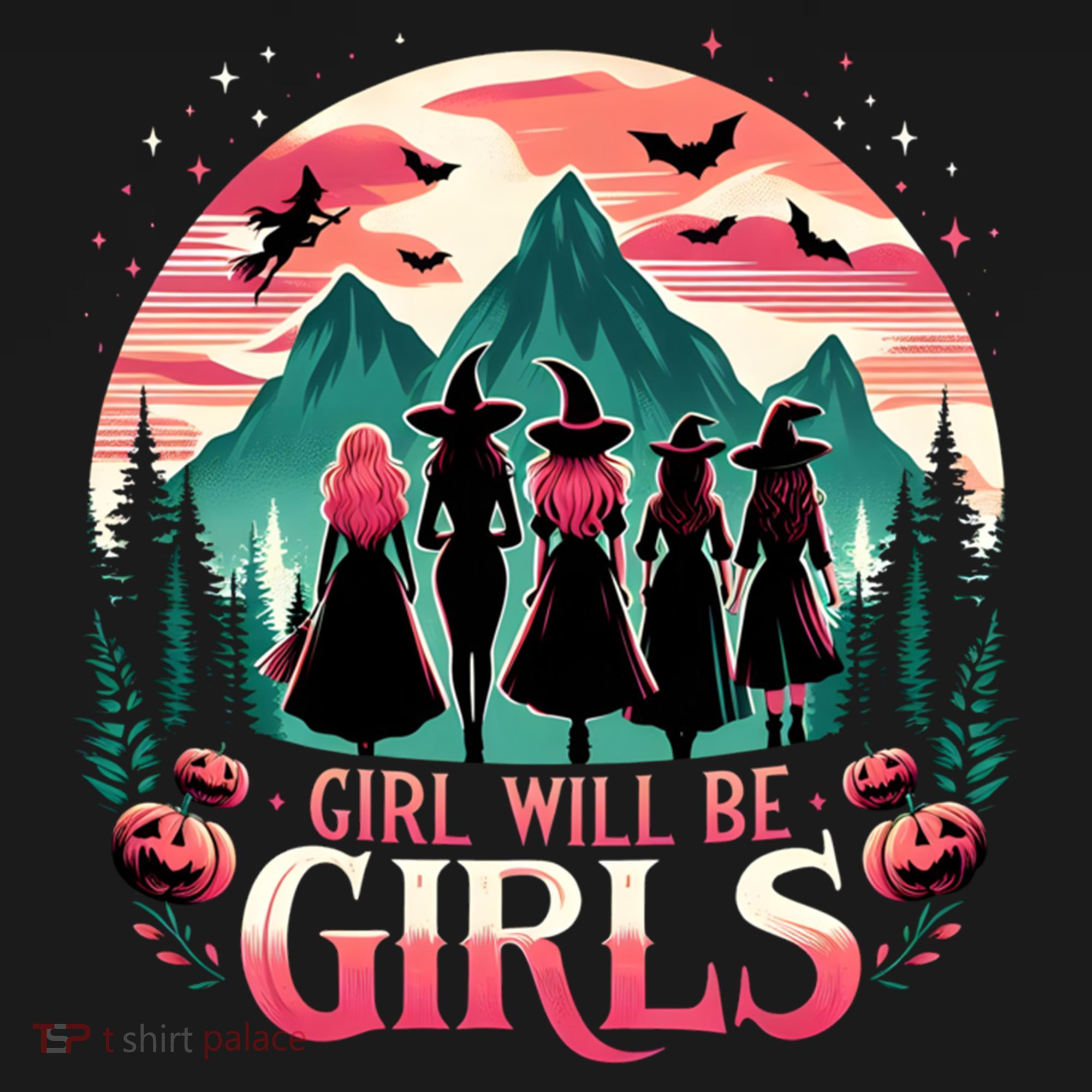 Spooky Halloween Witch Will Be Funny Witchy Vibes Gift Pajama Set