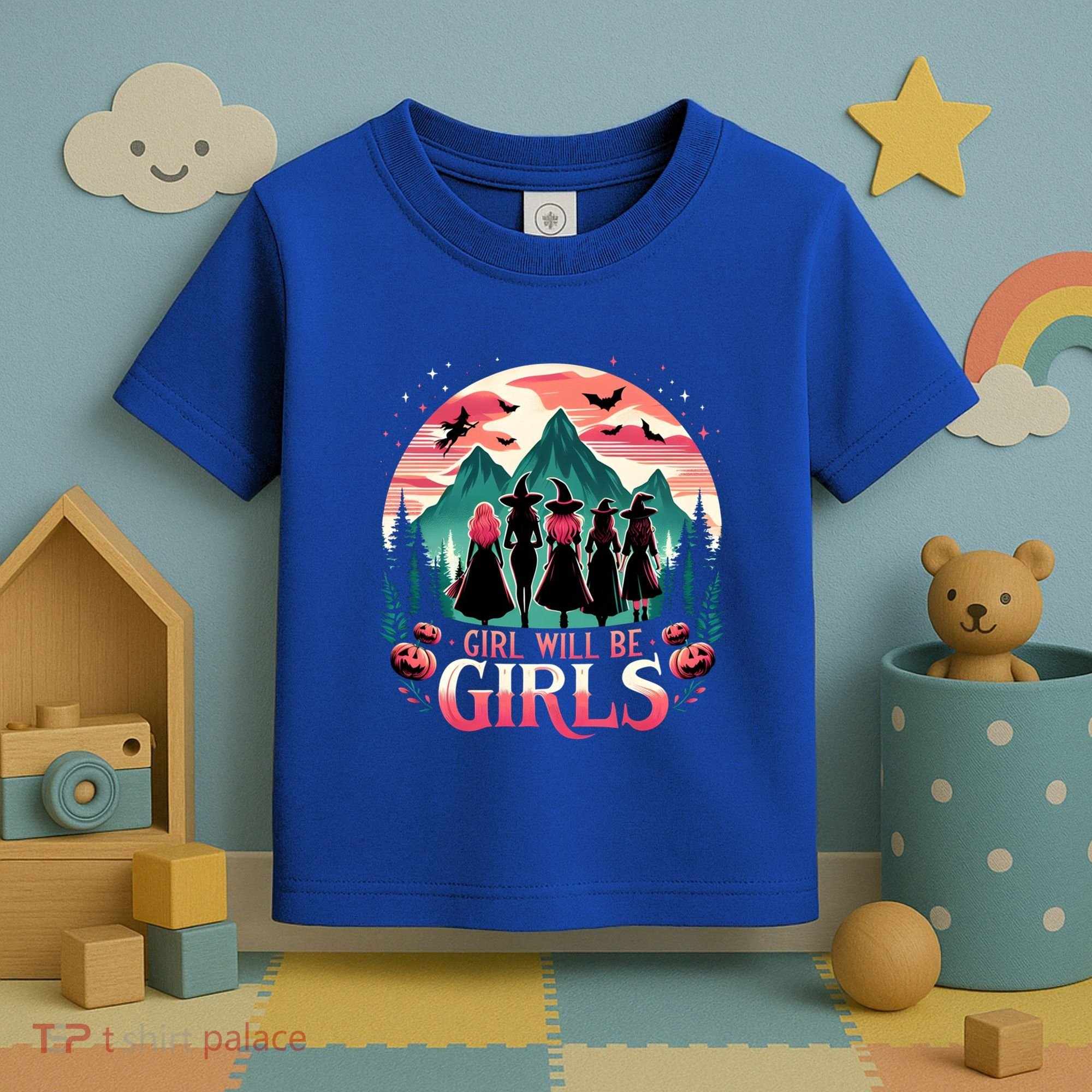 Spooky Halloween Witch Will Be Funny Witchy Vibes Gift Toddler T-Shirt