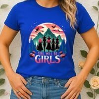 Spooky Halloween Witch Will Be Funny Witchy Vibes Gift Women's T-Shirt thumb 2