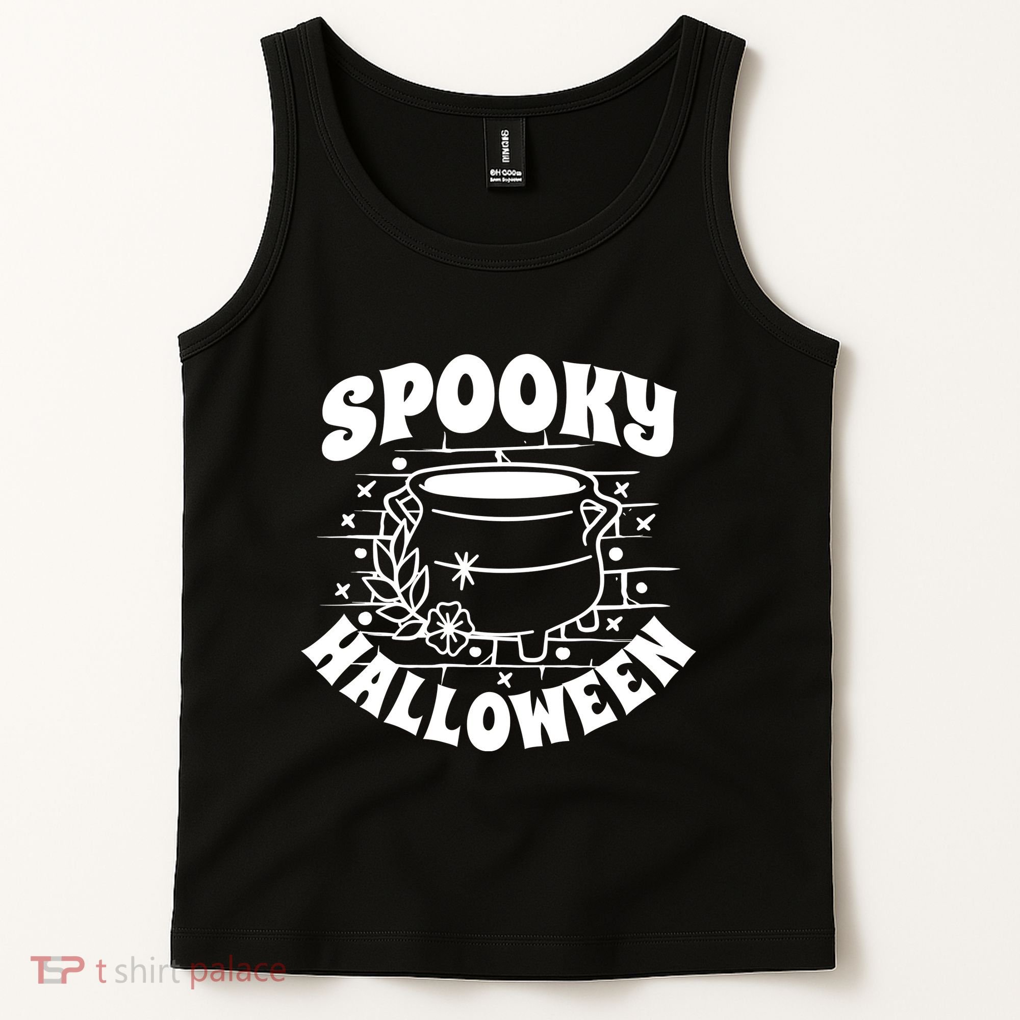 Spooky Halloween Witch Potion Tank Top