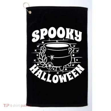Spooky Halloween Witch Potion Golf Towel