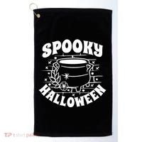 Spooky Halloween Witch Potion Golf Towel thumb 0