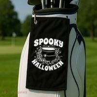 Spooky Halloween Witch Potion Golf Towel thumb 2