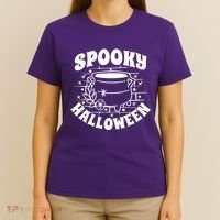 Spooky Halloween Witch Potion T-Shirt thumb 4