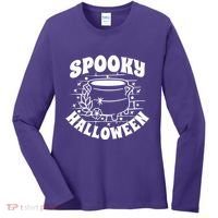 Spooky Halloween Witch Potion Women's Long Sleeve Shirt thumb 0