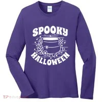 Spooky Halloween Witch Potion Women's Long Sleeve Shirt thumb 0