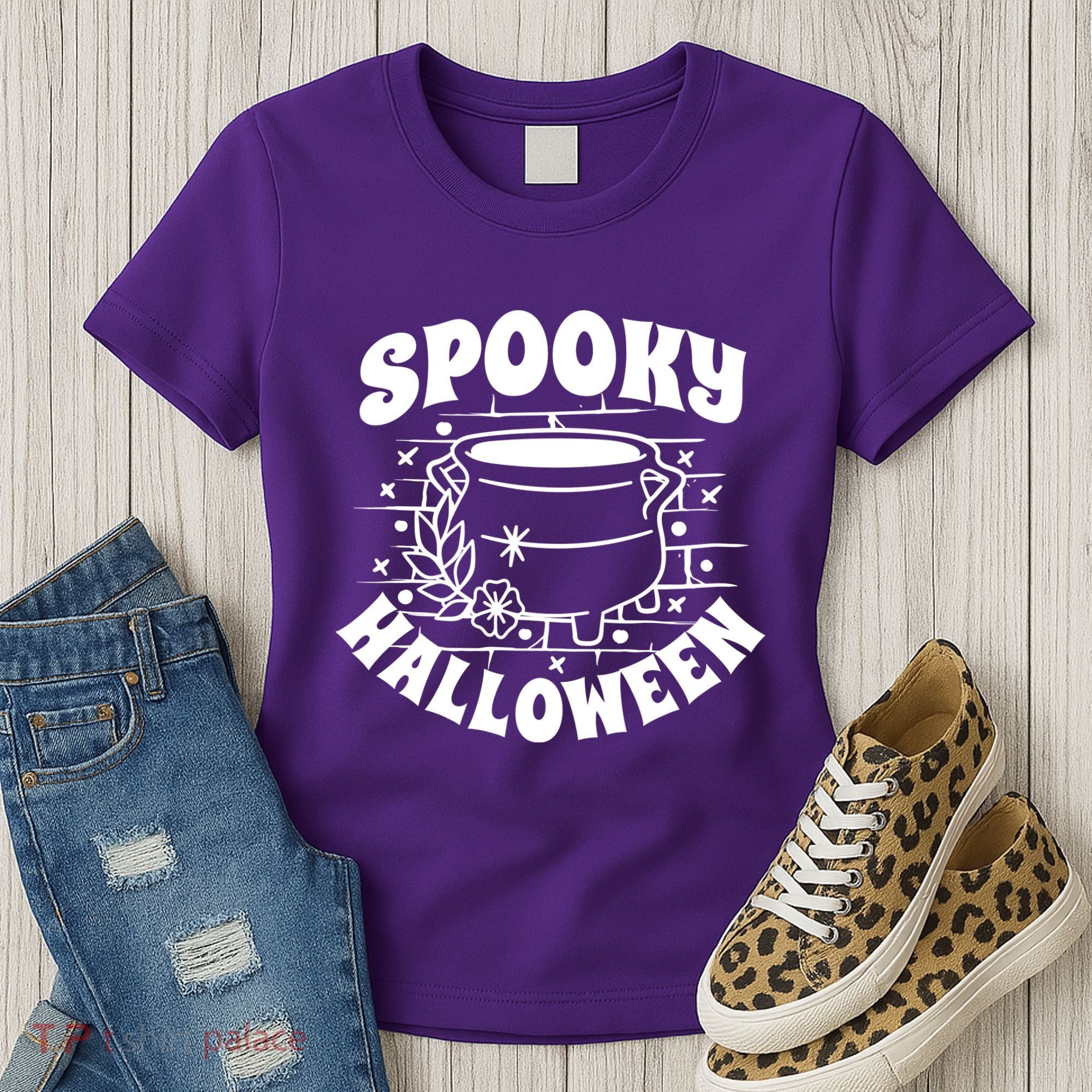 Spooky Halloween Witch Potion Women's T-Shirt