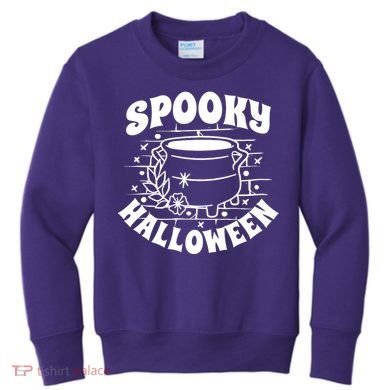 Spooky Halloween Witch Potion Kids Sweatshirt