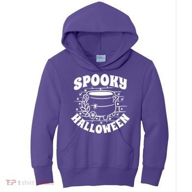 Spooky Halloween Witch Potion Kids Hoodie