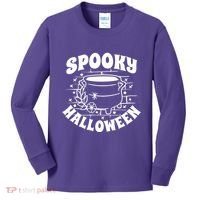 Spooky Halloween Witch Potion Kids Long Sleeve Shirt thumb 0