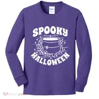 Spooky Halloween Witch Potion Kids Long Sleeve Shirt thumb 0
