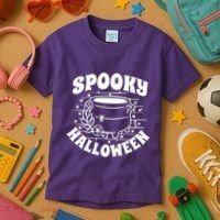 Spooky Halloween Witch Potion Kids T-Shirt thumb 3