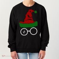 Sorting Hat Wizard Christmas Harry Xmas Gift Idea Women's Sweatshirt thumb 0