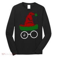 Sorting Hat Wizard Christmas Harry Xmas Gift Idea Long Sleeve Shirt thumb 0