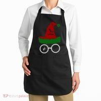 Sorting Hat Wizard Christmas Harry Xmas Gift Idea Apron thumb 2