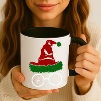 Sorting Hat Wizard Christmas Harry Xmas Gift Idea Coffee Mug thumb 3