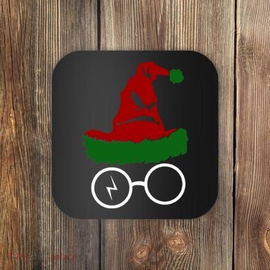 Sorting Hat Wizard Christmas Harry Xmas Gift Idea Coaster