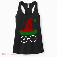Sorting Hat Wizard Christmas Harry Xmas Gift Idea Women's Tank Top thumb 0
