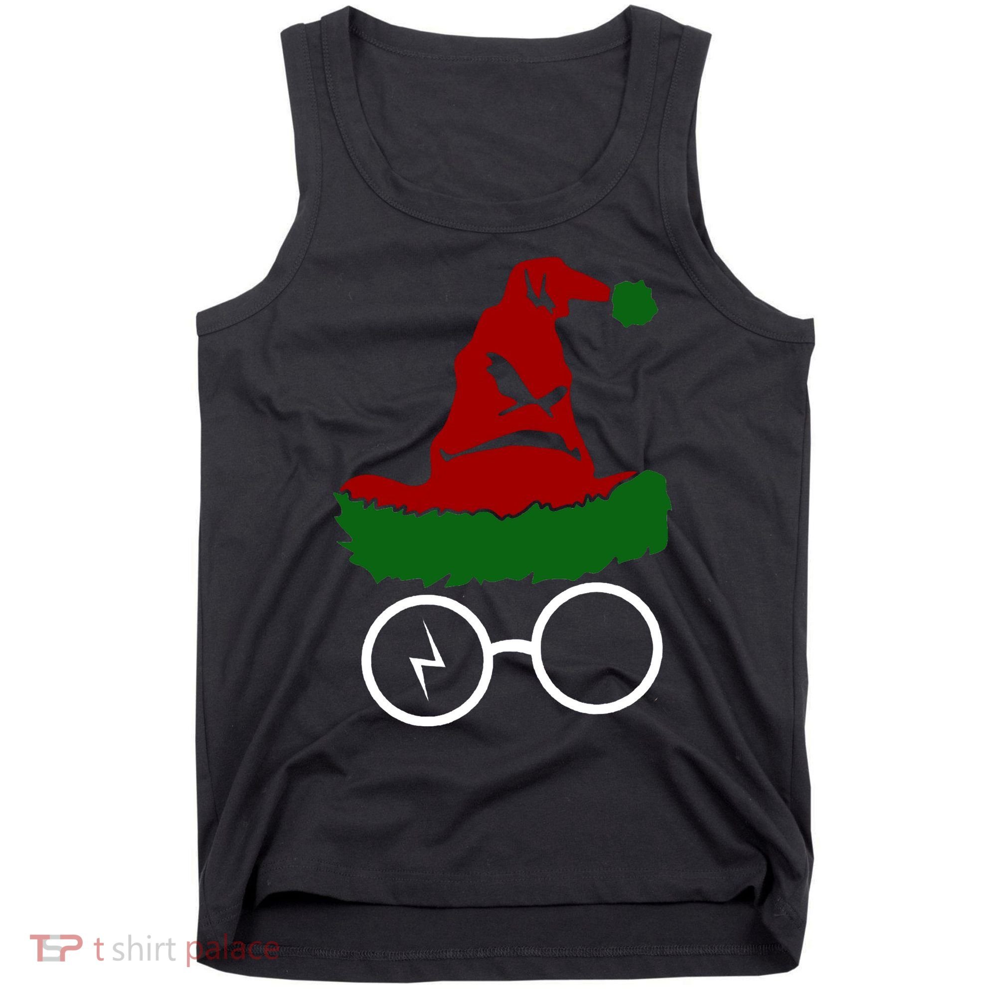 Sorting Hat Wizard Christmas Harry Xmas Gift Idea Tank Top