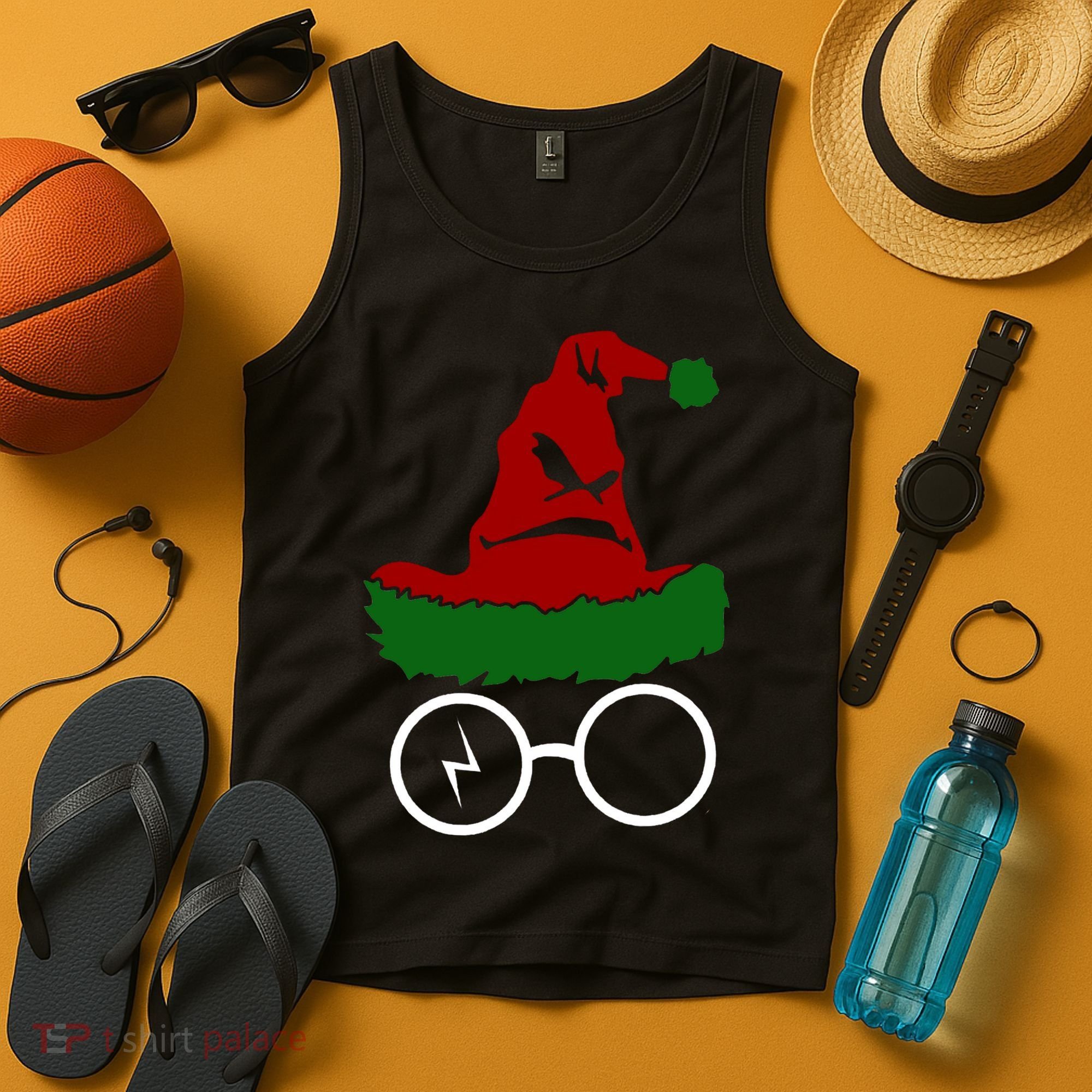 Sorting Hat Wizard Christmas Harry Xmas Gift Idea Tank Top