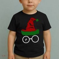 Sorting Hat Wizard Christmas Harry Xmas Gift Idea Toddler T-Shirt thumb 2
