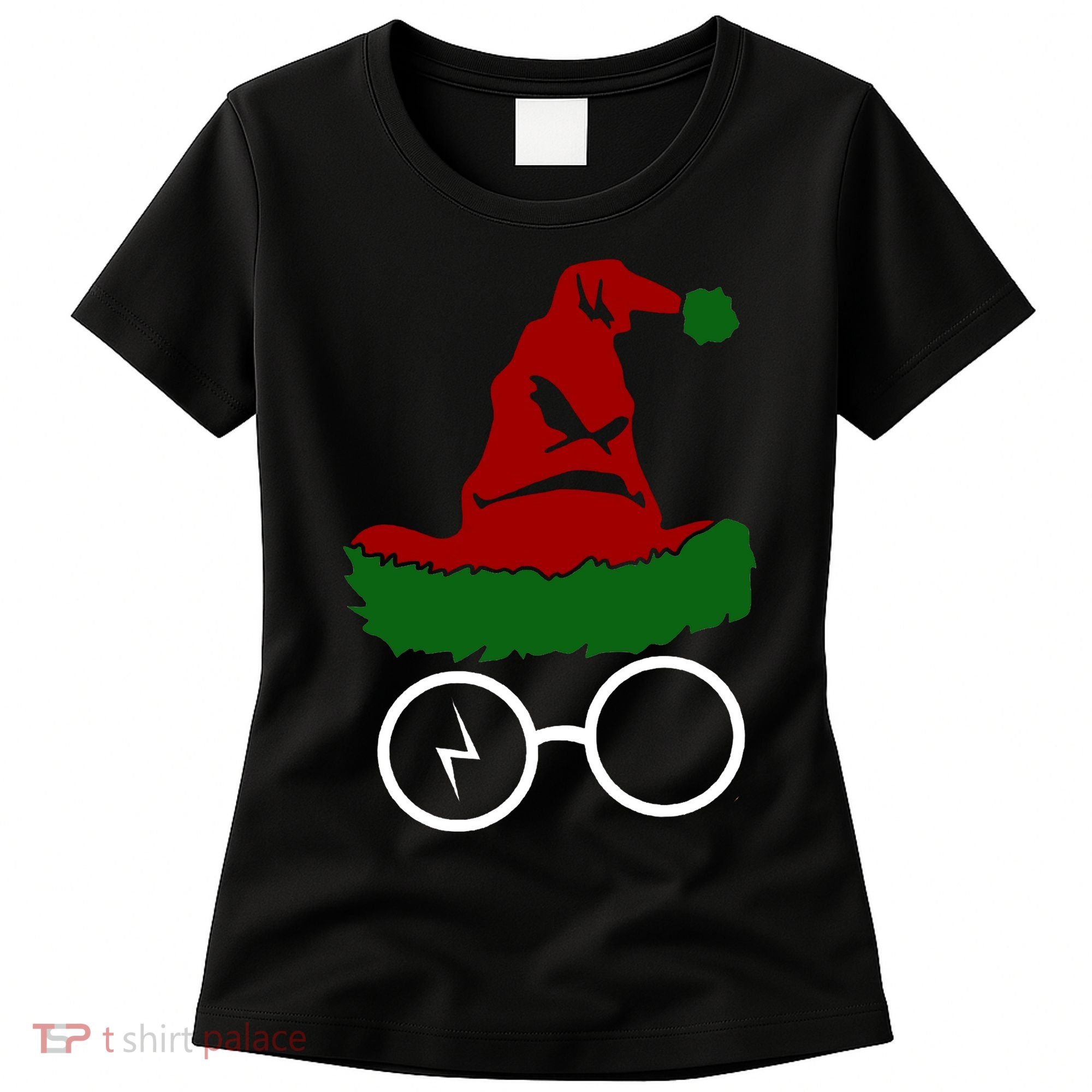Sorting Hat Wizard Christmas Harry Xmas Gift Idea Women's T-Shirt