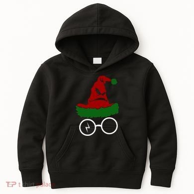 Sorting Hat Wizard Christmas Harry Xmas Gift Idea Kids Hoodie