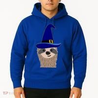 Scary Halloween Wizard Hat Sloth Gift Hoodie thumb 2