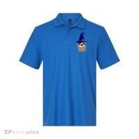 Scary Halloween Wizard Hat Sloth Gift Polo thumb 0
